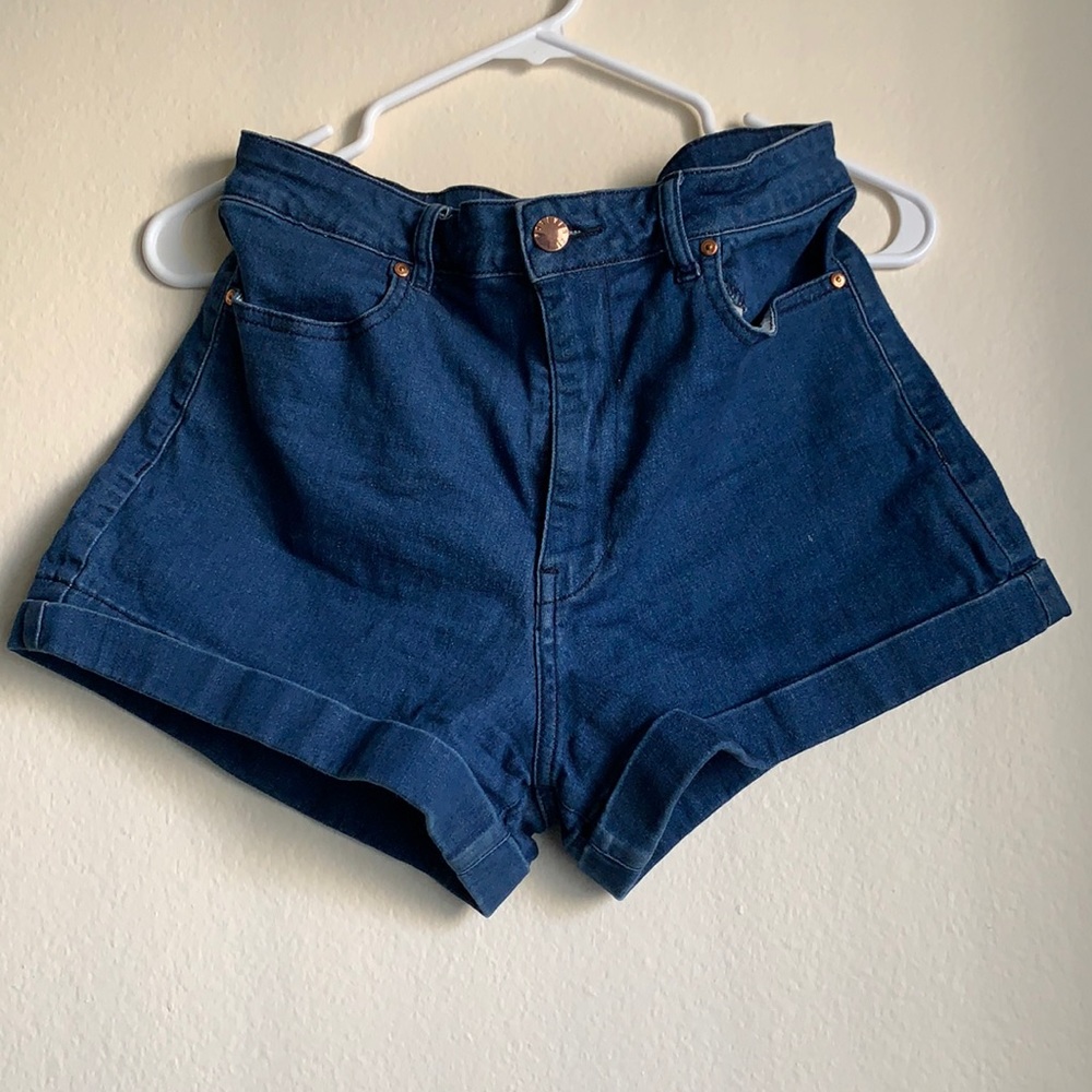 High waisted shorts